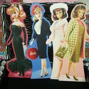 barbie cardboard stand up